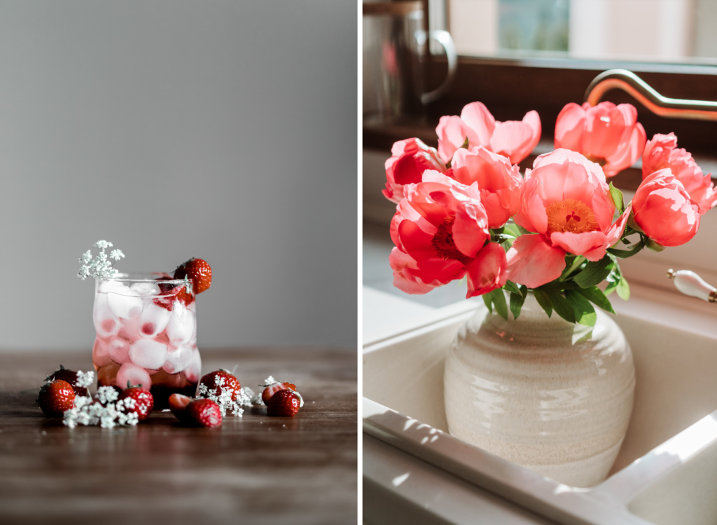 Des fleurs en cuisine : préparer des eaux aromatisées pour se rafraichir et créer des bouquets de saison 